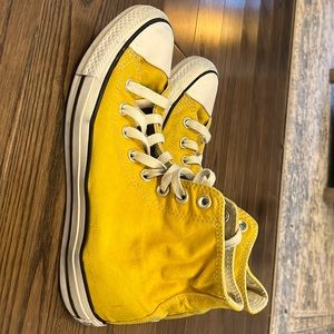 Yellow Converse Hightops